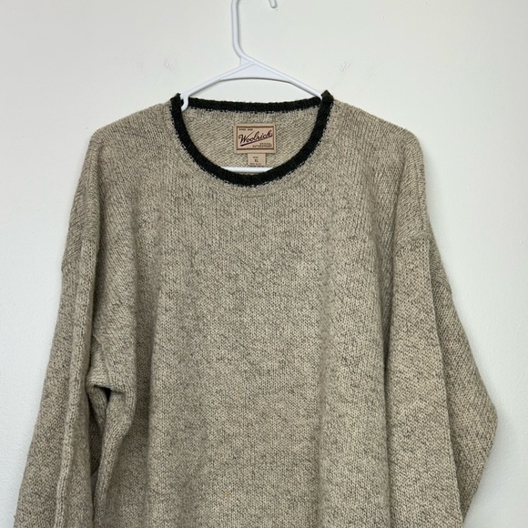 Woolrich Men’s Wool Blend Crew‎ Neck Long Sleeve Sweater Size XL EUC - Picture 2 of 13